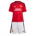 Camiseta Manchester United Rasmus Hojlund #11 Primera Equipación Replica 2023-24 para niños mangas cortas (+ Pantalones cortos)